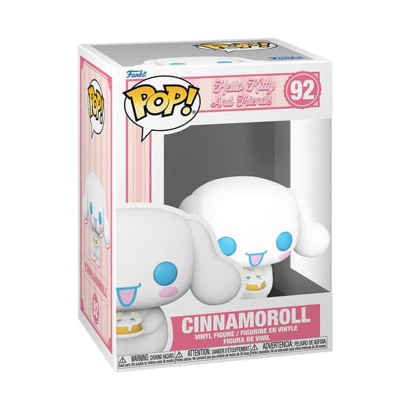 Hello Kitty Figurine POP! Sanrio Vinyl Cinnamaroll with Dessert 9 cm