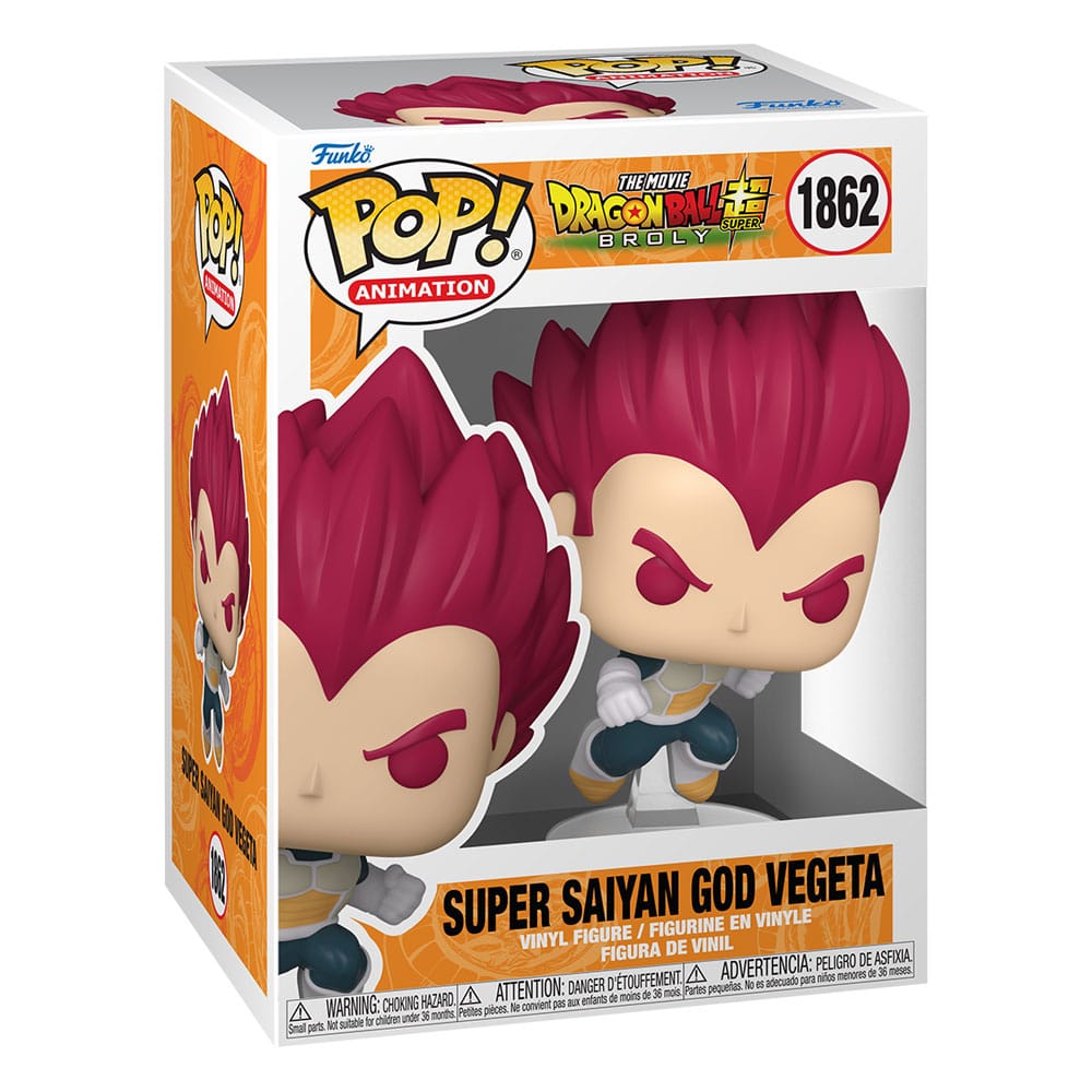 Dragon Ball Super: Broly POP! Animation Vinyl figurine SSG Vegeta 9 cm
