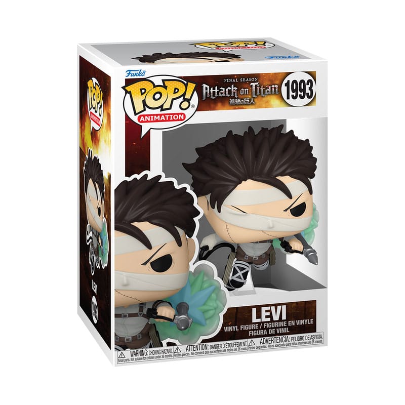 Attack on Titan POP! Animation Vinyl figurine Levi (SP-1) 9 cm