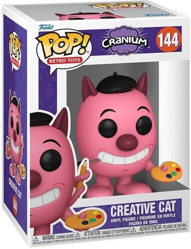 Cranium POP! Retro Toys Vinyl figurine Creative Cat 9 cm