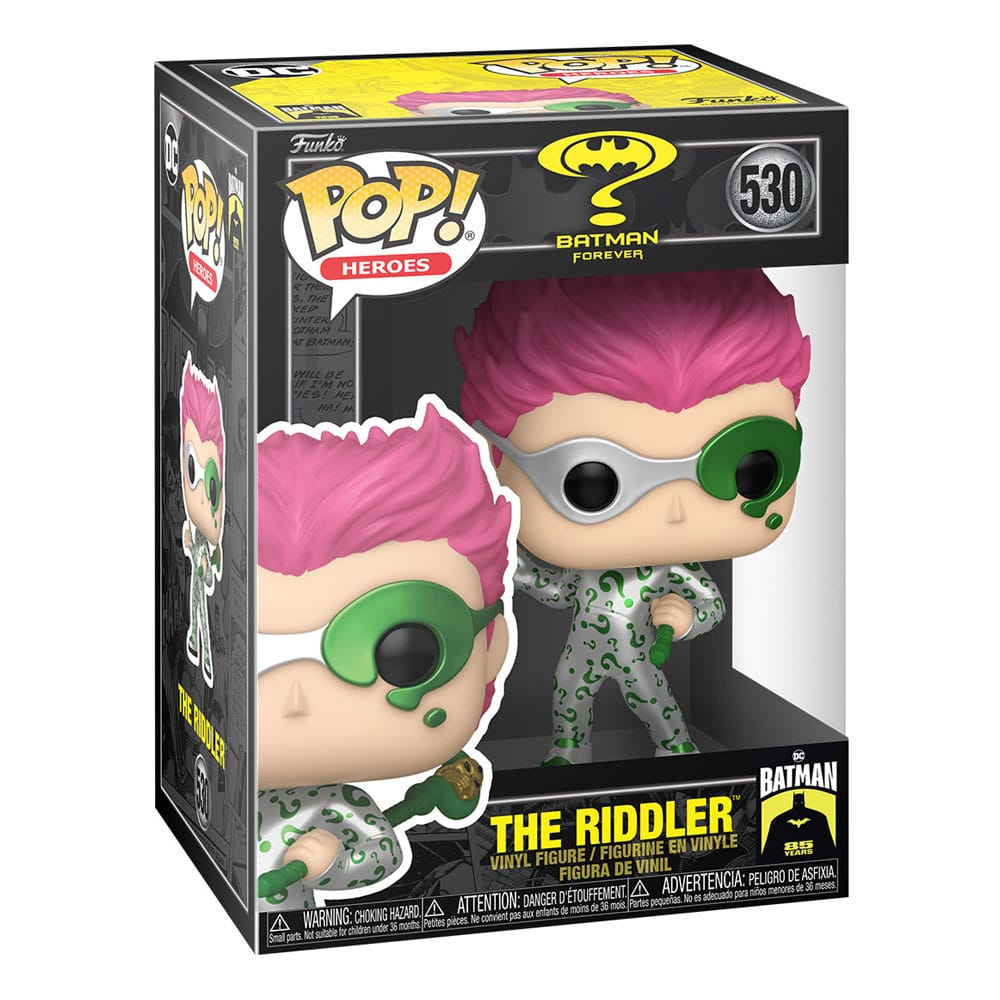 Batman 85th Anniversary POP! Movies Vinyl figurine The Riddler(MT) 9 cm