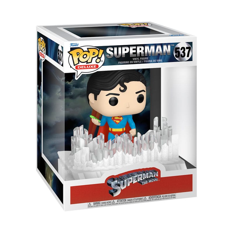 Superman(1978) POP! Deluxe Vinyl figurine Superman(FoS) 9 cm