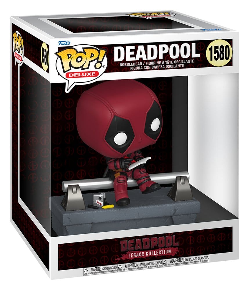 Marvel POP! Deluxe Vinyl figurine Deadpool on Bridge 9 cm