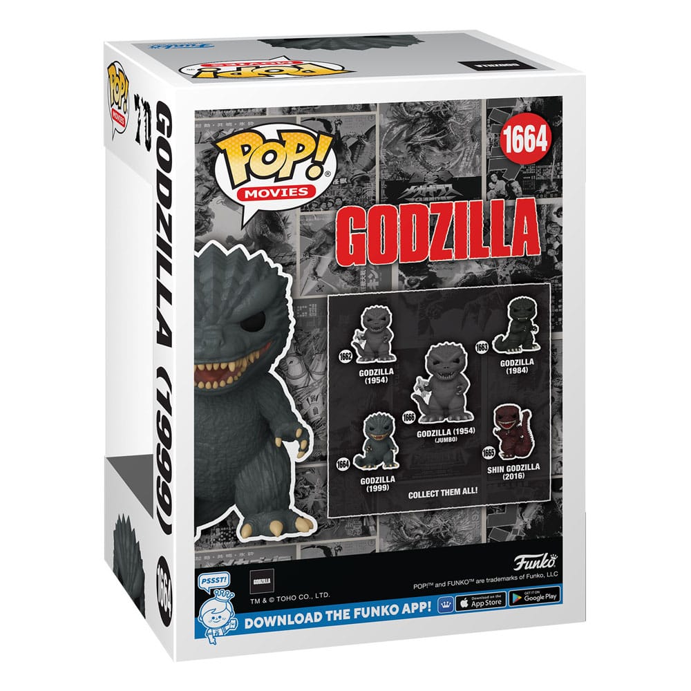 Godzilla 70th Anniversary POP! Movies Vinyl figurine Godzilla 1999 9 cm