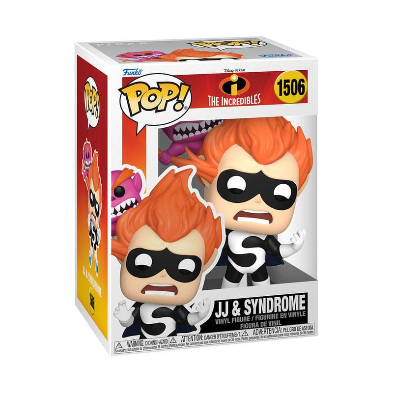 Les Indestructibles 20th Anniversary POP! Vinyl figurine JJ & Syndrome 9 cm