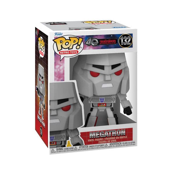 Transformers Retro Series POP! TV Vinyl figurine Megatron 9 cm