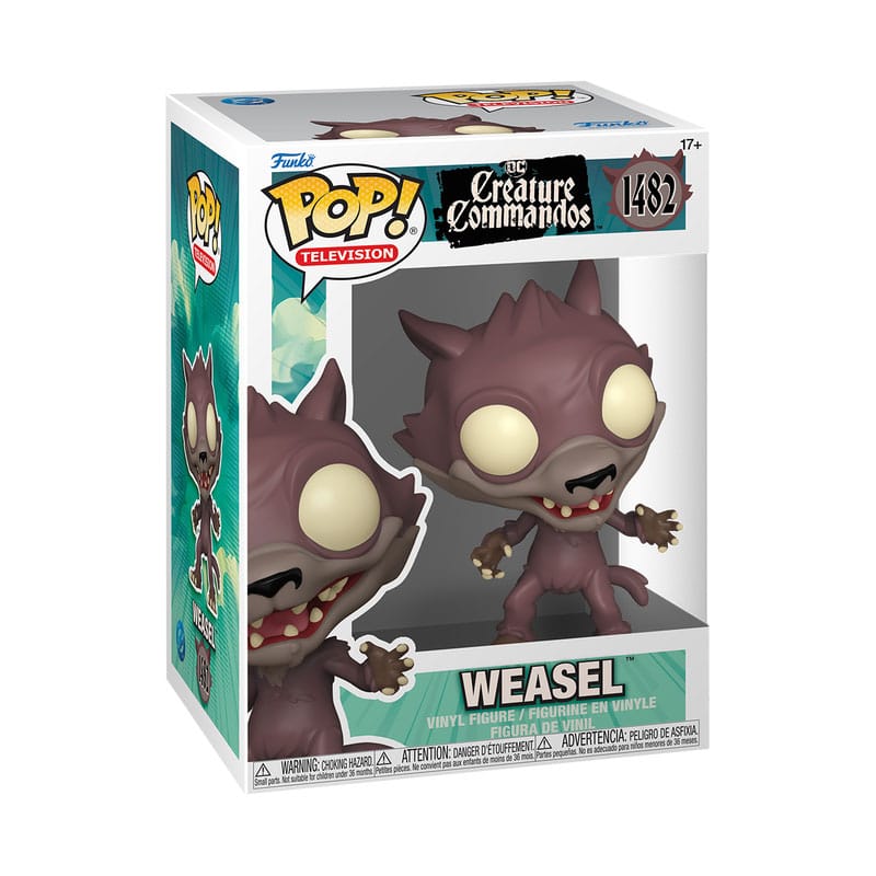 Creature Commandos POP! TV Vinyl figurine Weasel 9 cm