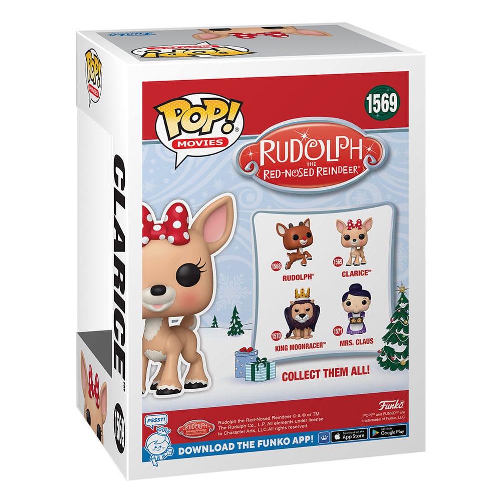 Rudolph, le petit renne au nez rouge POP! Movies Vinyl figurine Clarice 9 cm