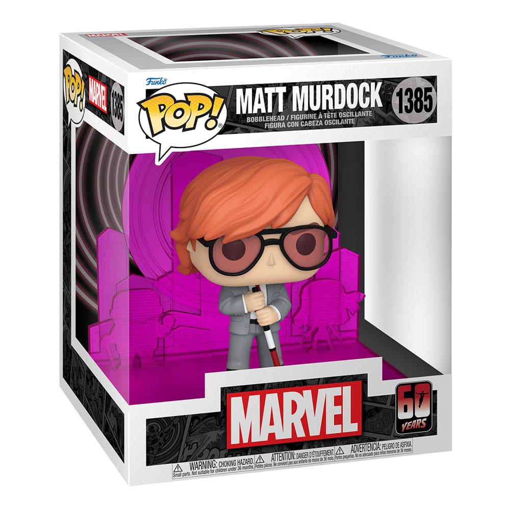 Daredevil 60th Anniversary POP! Deluxe Vinyl figurine Matt Murdock w/ Radar 13 cm