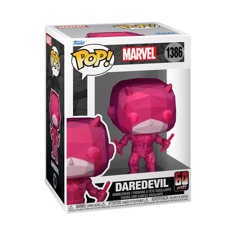 Daredevil 60th Anniversary POP! Vinyl figurine Daredevil(Facet) 9 cm