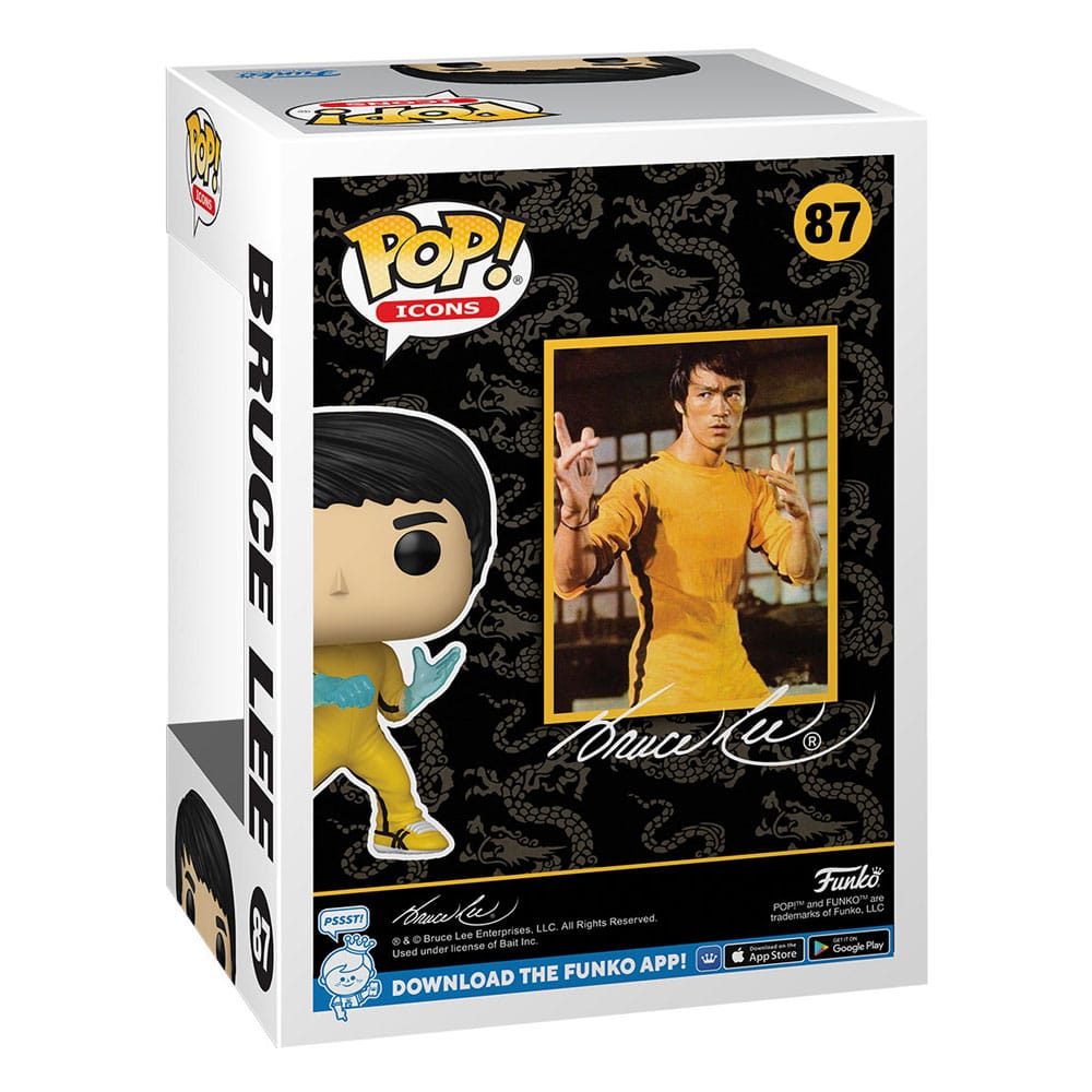 Bruce Lee POP! Icons Vinyl Figurine 9 cm