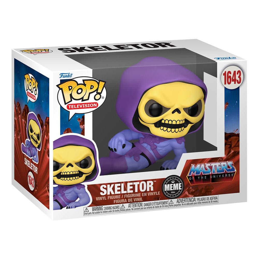 Masters of the Universe POP! TV Vinyl figurine Skeletor (Meme) 9 cm