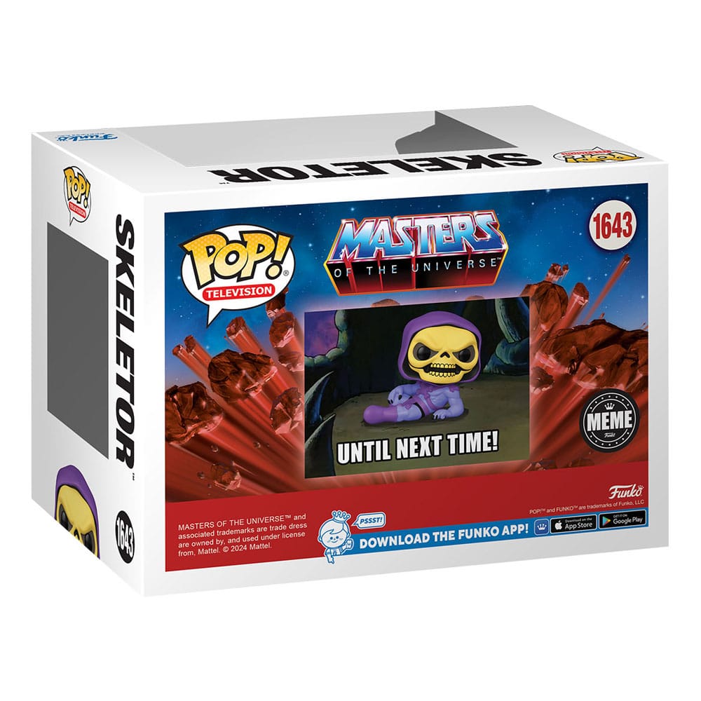 Masters of the Universe POP! TV Vinyl figurine Skeletor (Meme) 9 cm