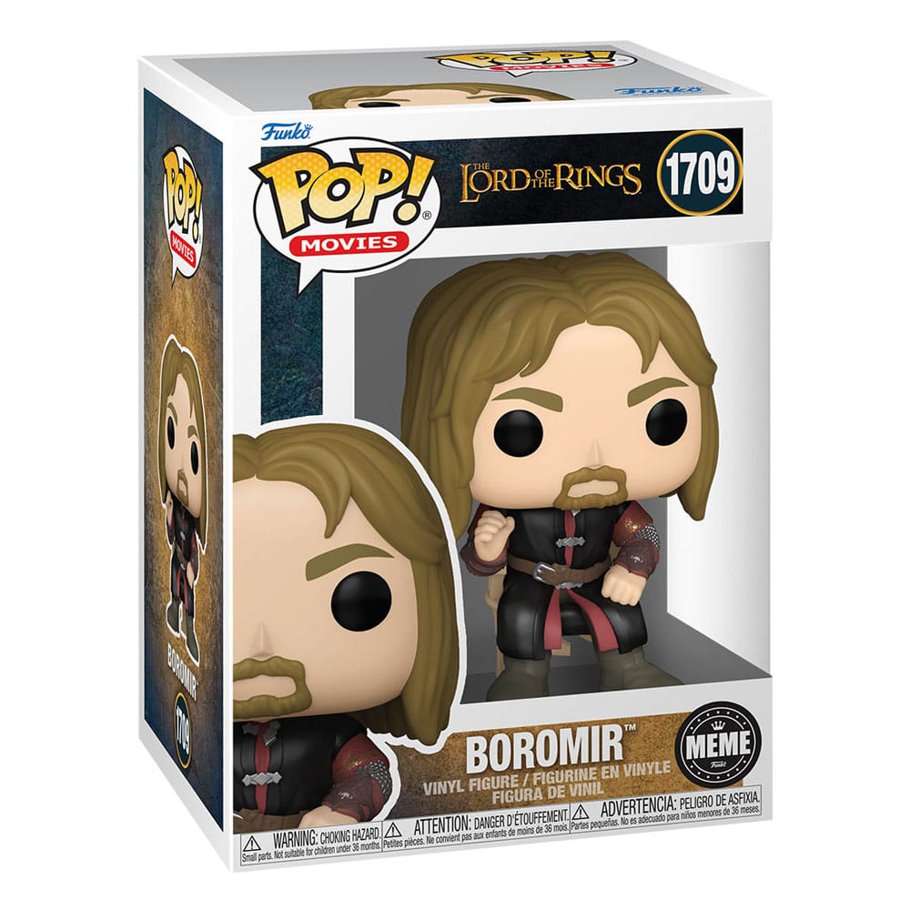 Le Seigneur des Anneaux POP! Movies Vinyl figurine Boromir (Meme) 9 cm