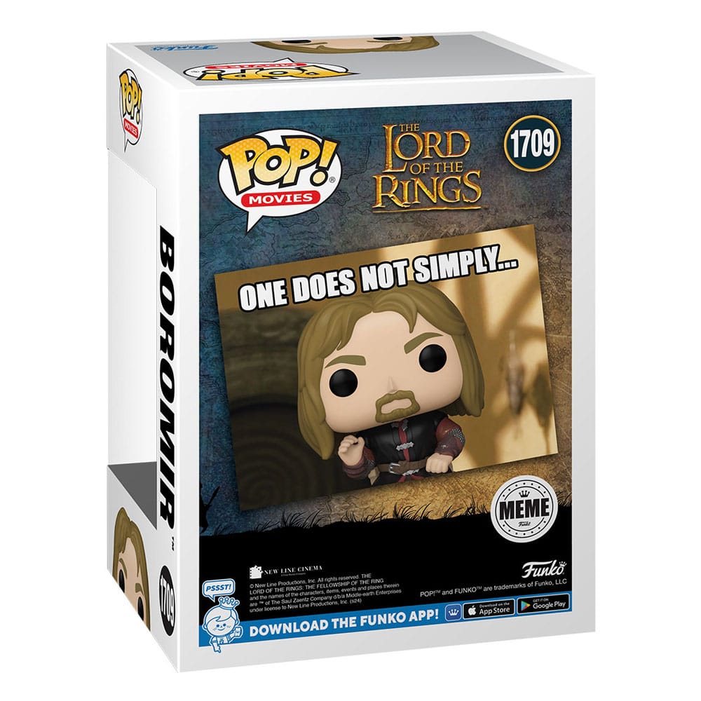 Le Seigneur des Anneaux POP! Movies Vinyl figurine Boromir (Meme) 9 cm