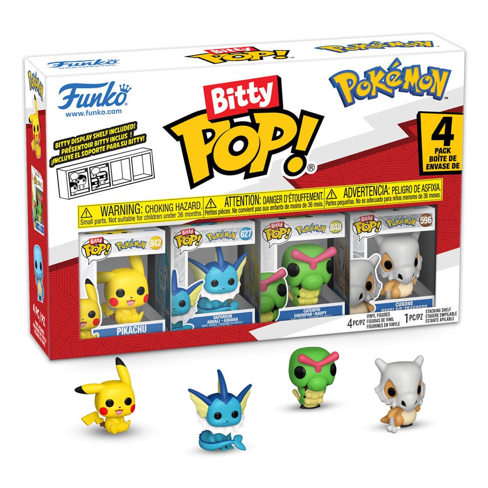 Funko Bitty Pop! 4-Pack: Pokémon - Pikachu