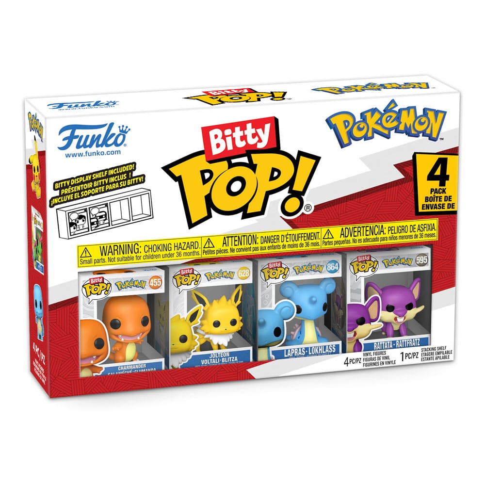 Funko Bitty Pop! 4-Pack: Pokémon - Charmander