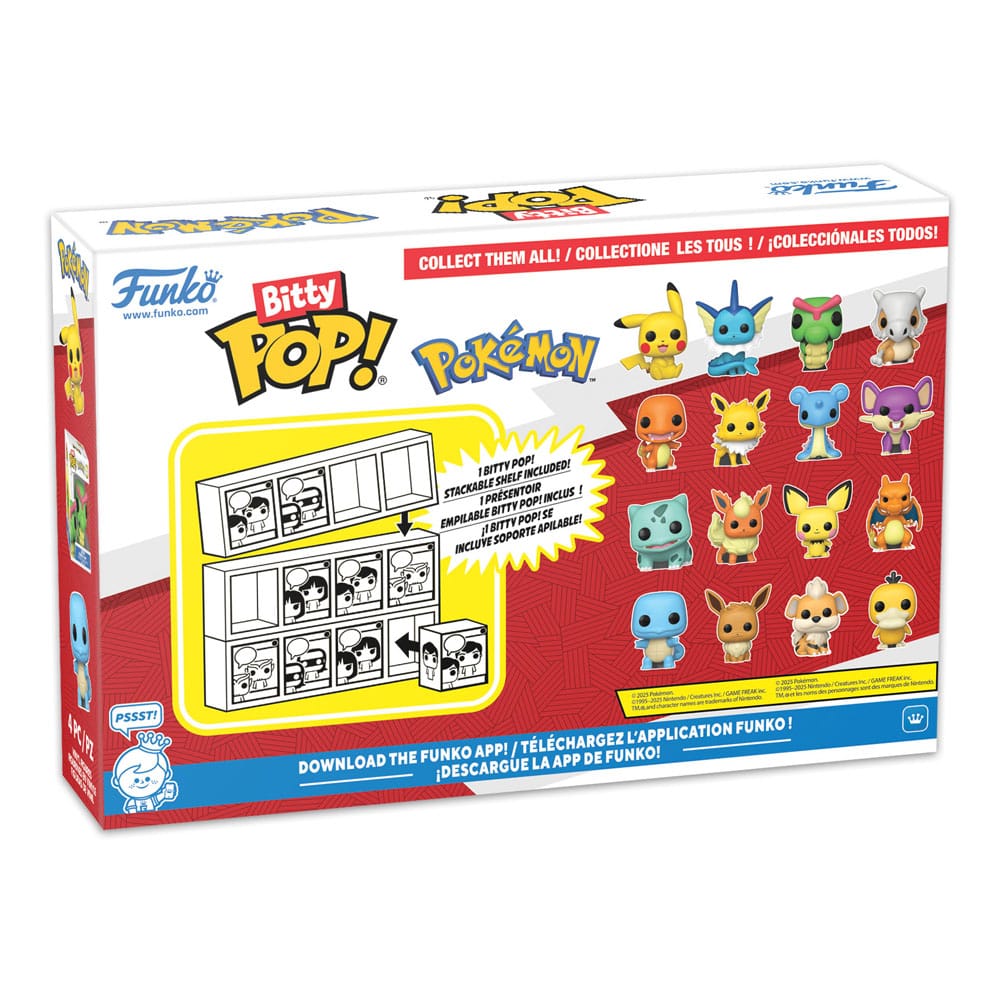 Funko Bitty Pop! 4-Pack: Pokémon - Bulbasaur