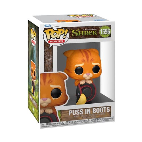 Shrek POP! Movies Vinyl figurine 30th Anniversary Puss in Boots 9 cm