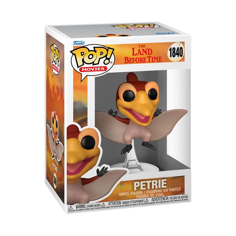 Le Petit Dinosaure et la Vallée des merveilles POP! Vinyl figurine Petrie 9 cm