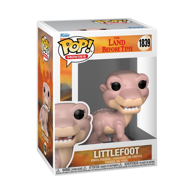 Le Petit Dinosaure et la Vallée des merveilles POP! Vinyl figurine Littlefoot 9 cm