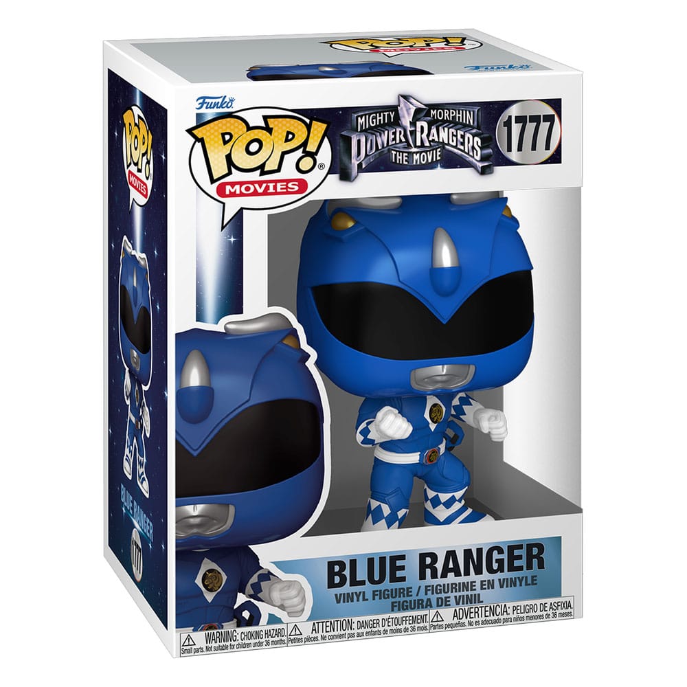 Power Rangers, le film POP! Movies Vinyl figurines Blue Ranger 9 cm