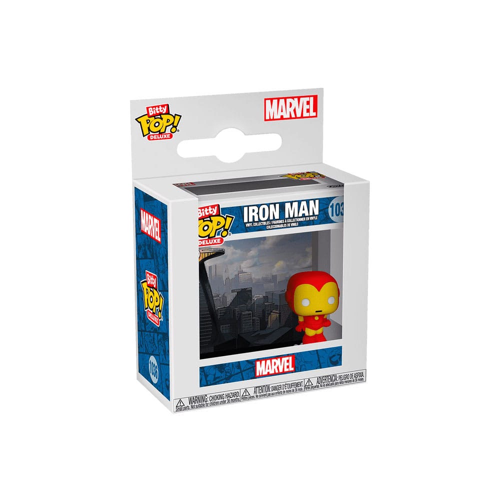 Funko Bitty Pop! Deluxe: Iron Man (Avenger Tower)