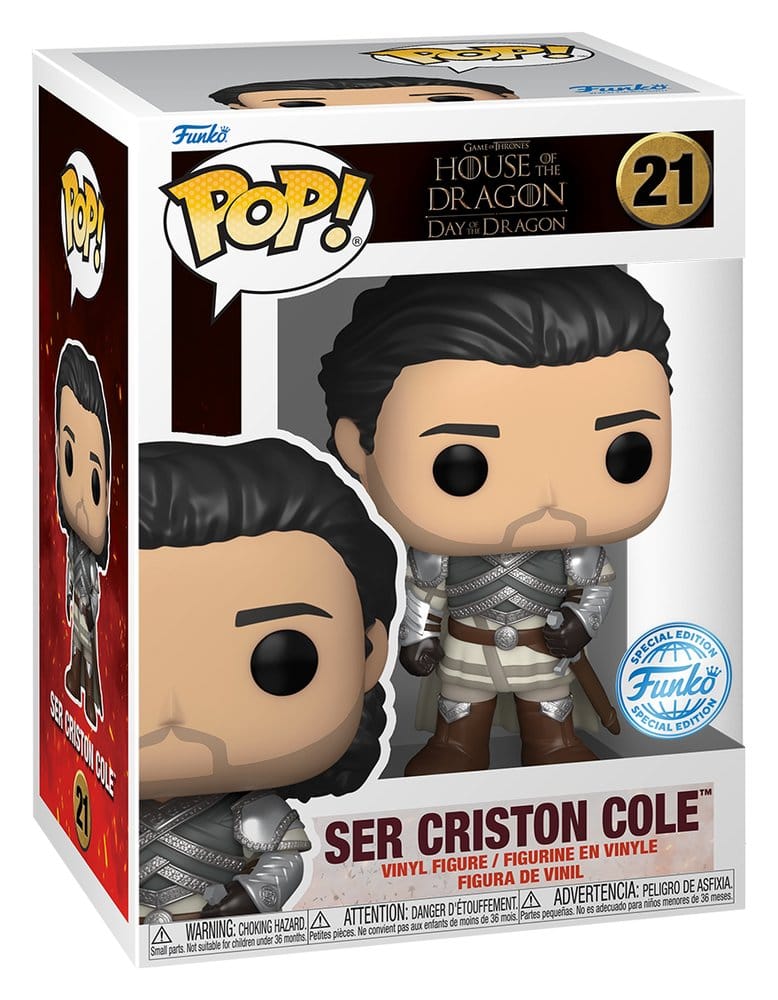 House of the Dragon POP! Vinyl figurine Ser Criston Cole Exclusive Edition 9 cm