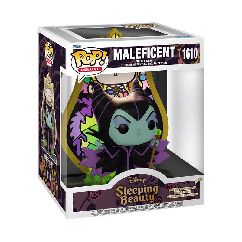 Disney POP! Deluxe Vinyl figurine Maleficent (Glass) 9 cm