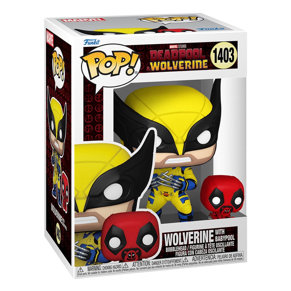 Funko Pop! Marvel: Deadpool 3 - Wolverine with Babypool