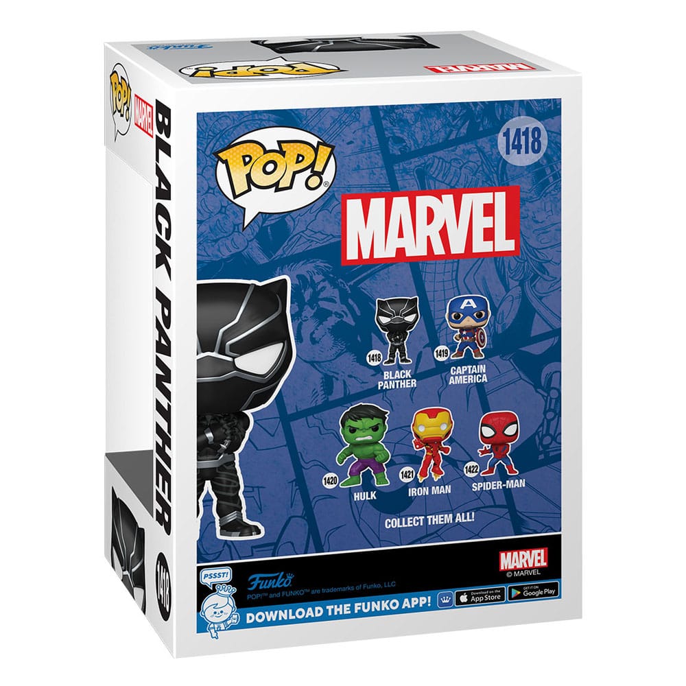 Marvel New Classics POP! Vinyl Figurine Black Panther 9 cm
