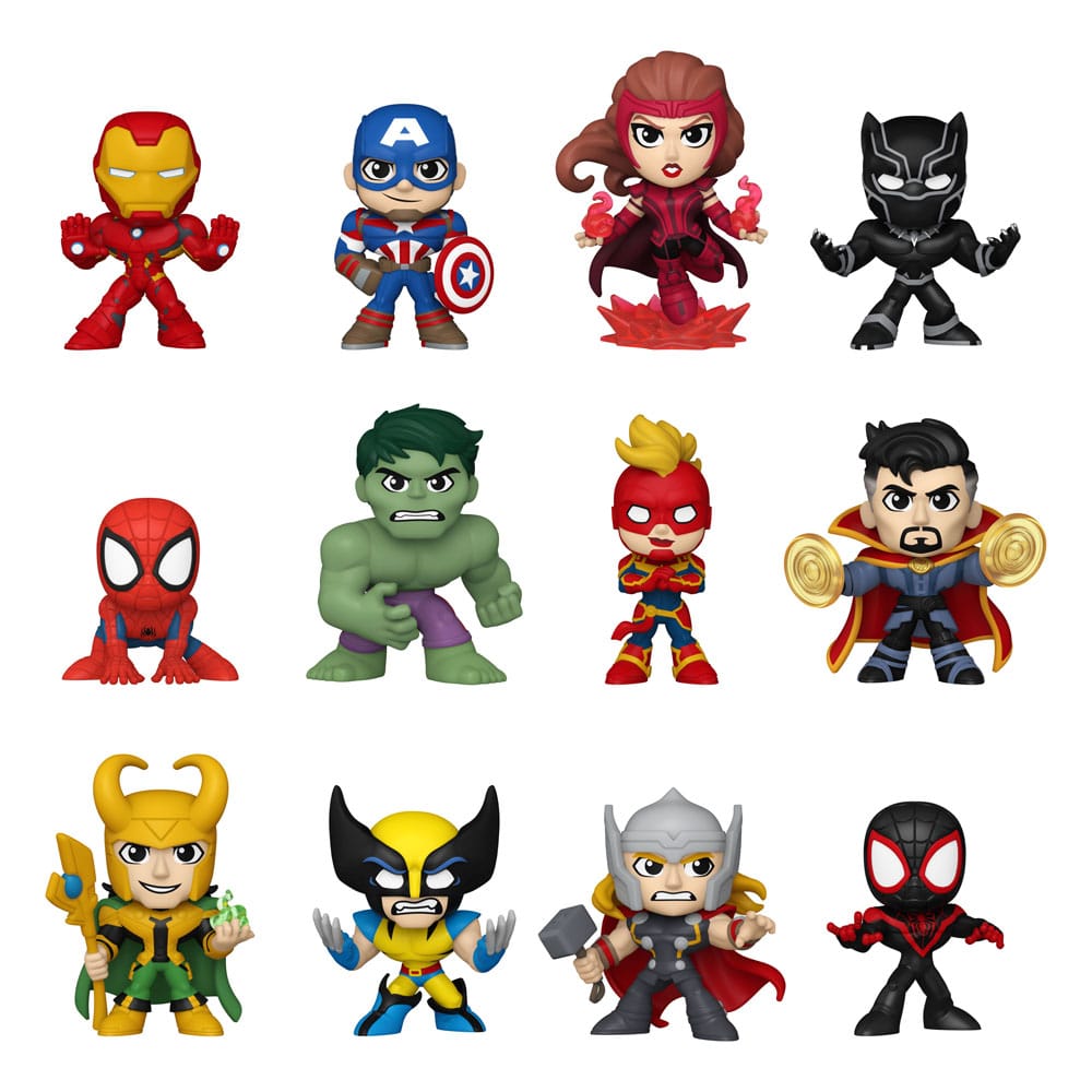 Marvel présentoir Mystery Minis figurines New Classics 5 cm (12)
