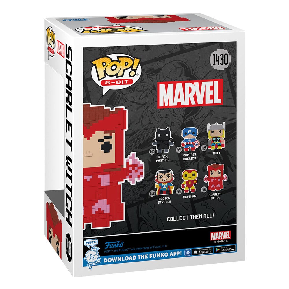 Marvel POP! 8-Bit Vinyl Figurine Scarlett Witch 9 cm