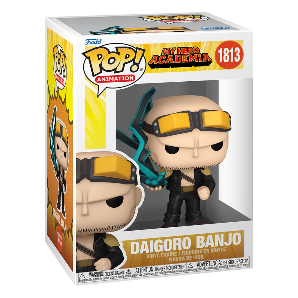 My Hero Academia POP! Movies Vinyl figurine Daigoro Banjo(BkWhp) Exclusive 9 cm