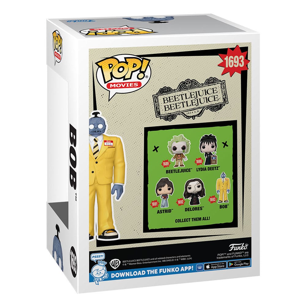 Beetlejuice 2 POP! Movies Vinyl figurine Bob 9 cm