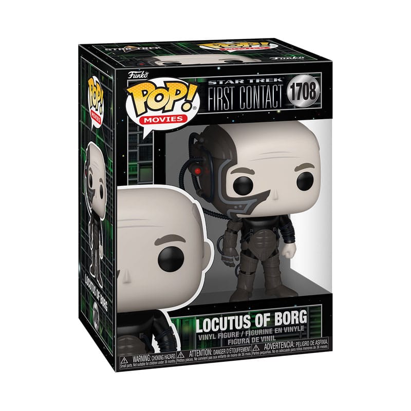 Star Trek First Contact POP! TV Vinyl figurine Picard(Borg) 9 cm