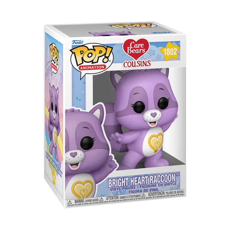 Bisounours POP! Animation Vinyl figurine Bright Heart Raccoon 9 cm