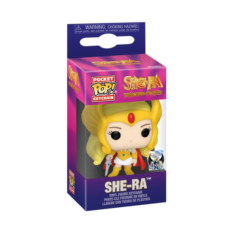 Les Maîtres de l'univers présentoir porte-clés Pocket POP! She-Ra 4 cm (12)