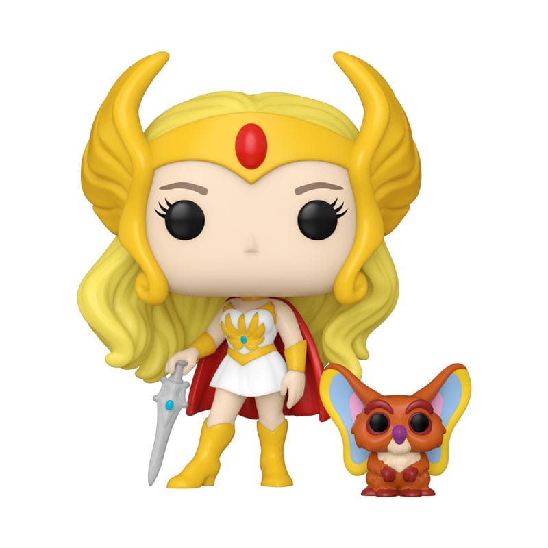 Les Maîtres de l'univers POP! & Buddy Vinyl figurine She-Ra w/Kowl 9 cm