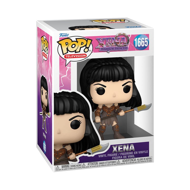 Xena: Warrior Princess POP! TV Vinyl figurine Xena w/spear 9 cm