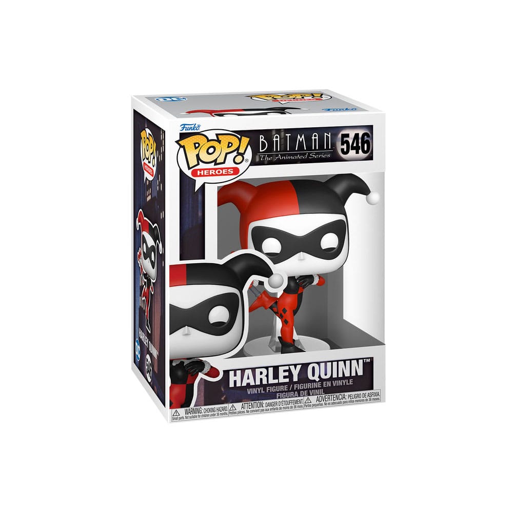 Batman: The Animated Series POP! Heroes Vinyl figurine Harley Quinn 9 cm