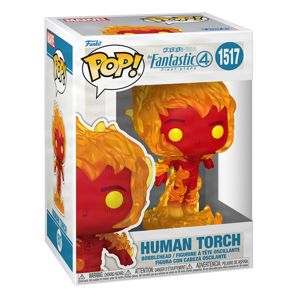 Funko Pop! Marvel: The Fantastic Four: First Steps - Human Torch