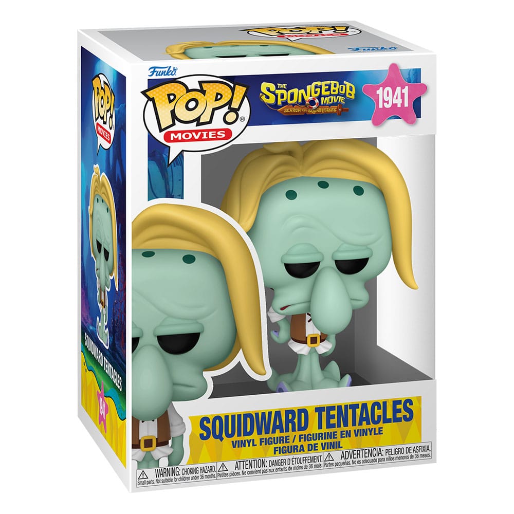 SpongeBob SquarePants POP! Vinyl figurine Squidward Tentacles (Pirate) 9 cm