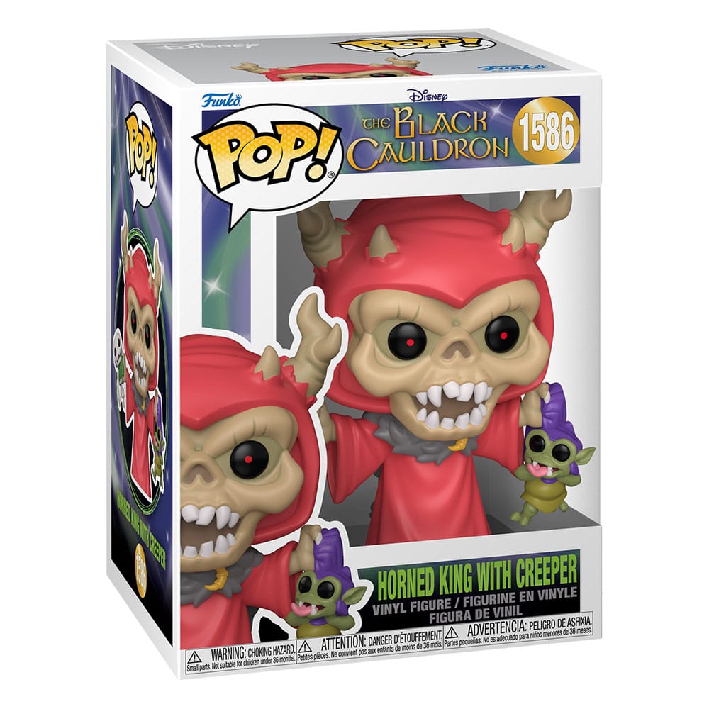 Taram et le Chaudron magique POP! Disney Vinyl figurine Horned King w/Creeper 9 cm