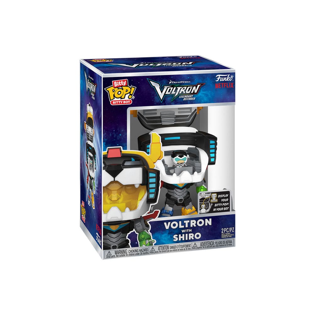Voltron Bitty POP! Bots figurine Voltron with Shiro 2,5 cm