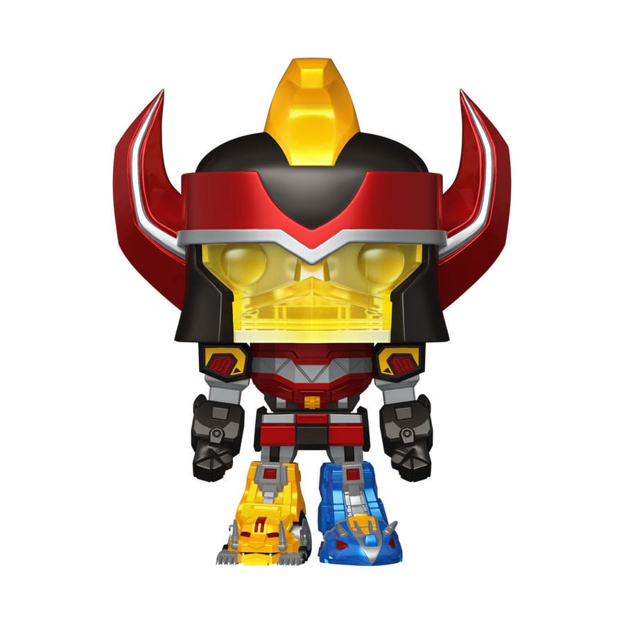 Mighty Morphin Power Rangers pack 4 figurines Bitty POP! Bots Megazord with Red Ranger 2,5 cm
