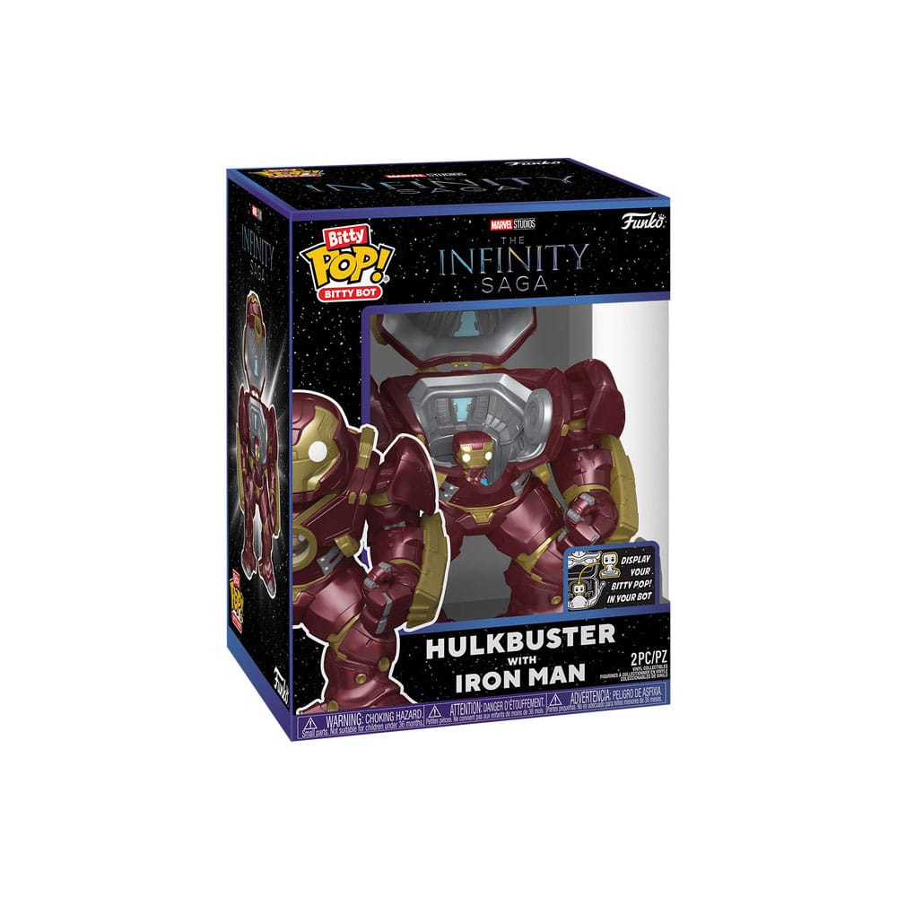 Marvel figurine Bitty POP! Bots Hulkbuster 11,7 cm