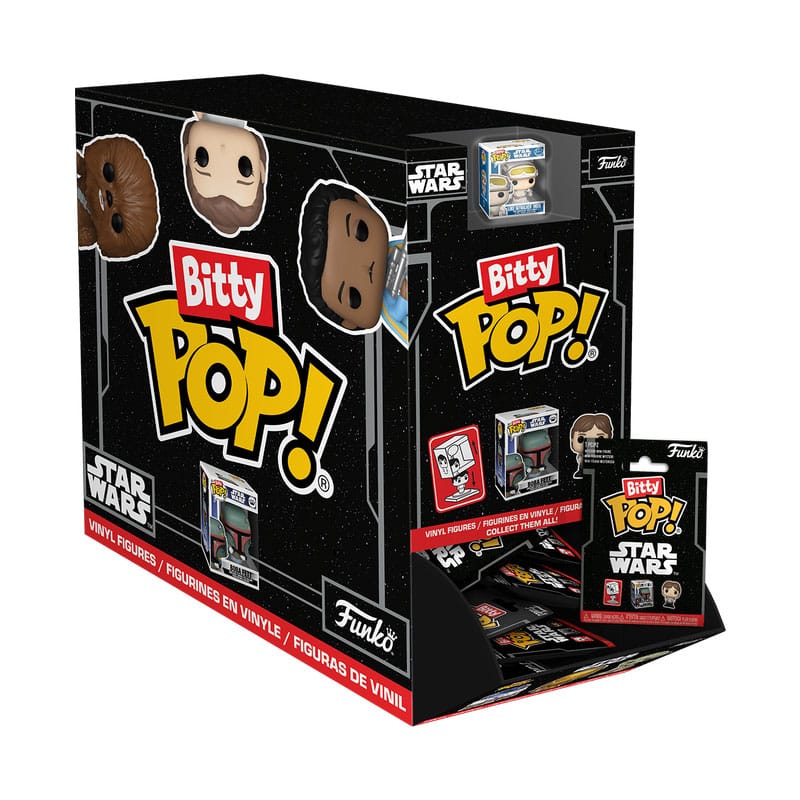 Star Wars Display (24) figurines Bitty POP! Vinyl PDQ 2,5 cm