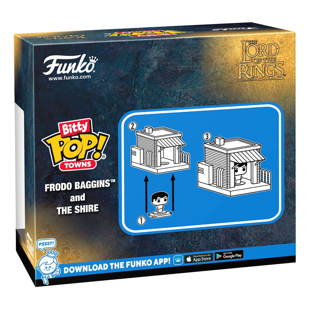 Le Seigneur des Anneaux Bitty POP! Town Vinyl figurine Frodo at Shire