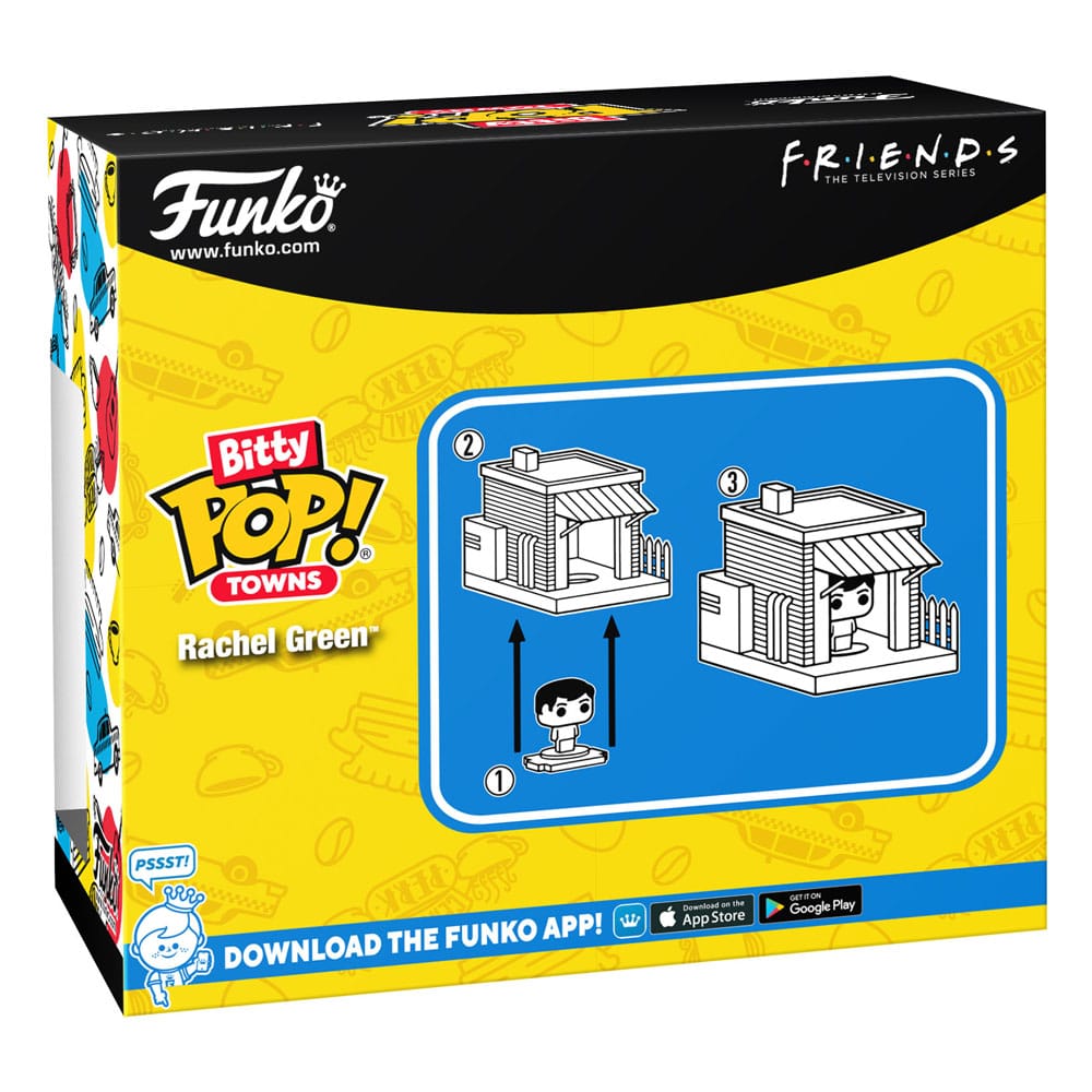 Friends Bitty POP! Town Vinyl figurine Rachel at Central Perks 2,5 cm